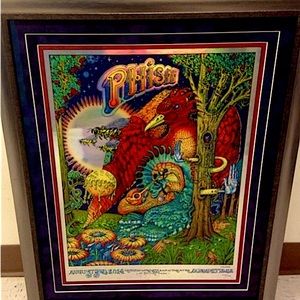 Phish Alpharetta poster 2014..David welker!